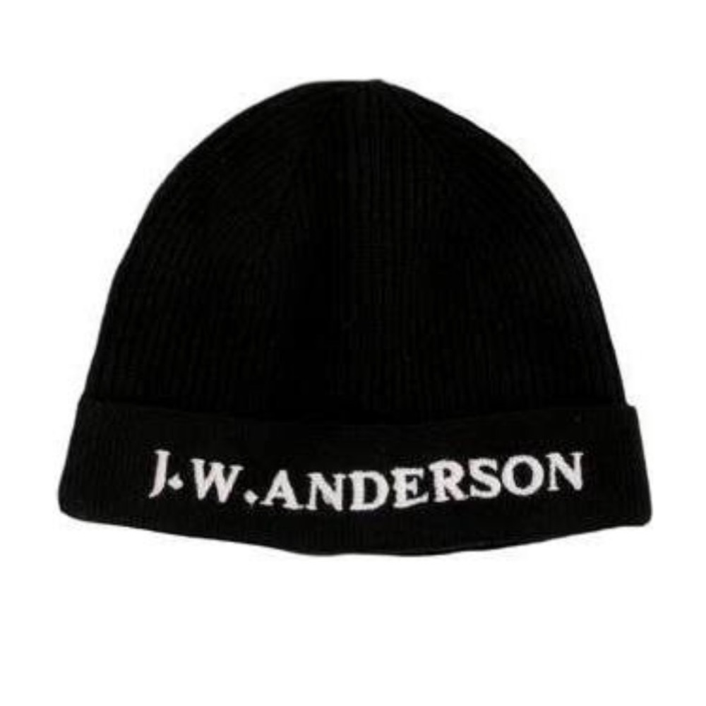 J.W. Anderson Black Beanie